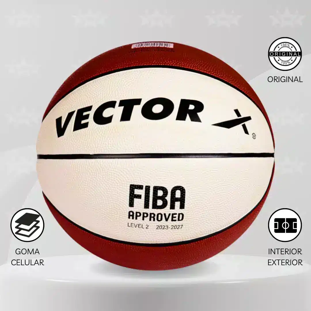 PELOTA DE BÁSQUET VECTOR X HG-200 TALLA #7