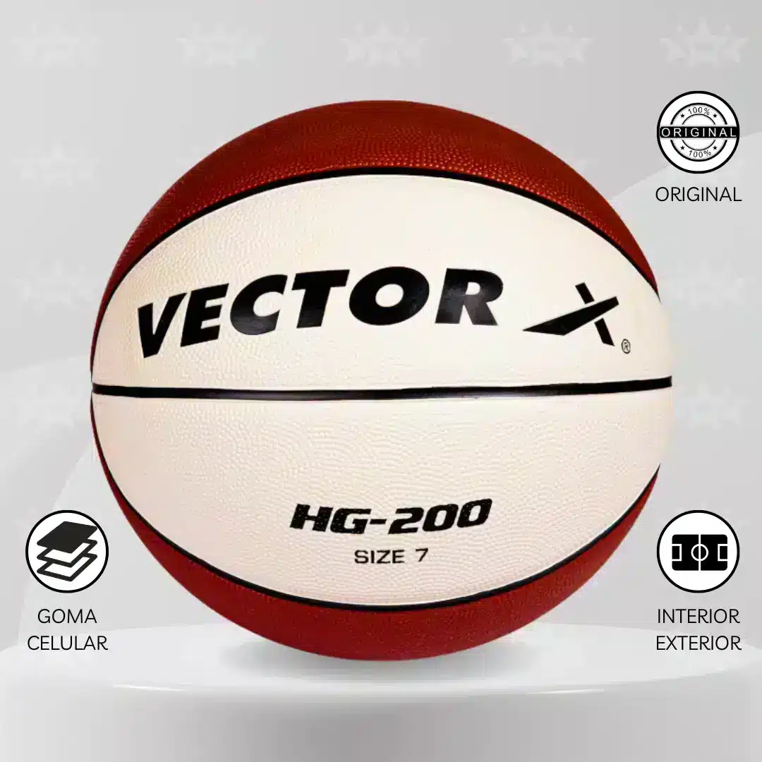 PELOTA DE BÁSQUET VECTOR X HG-200 TALLA #7 - Imagen 4