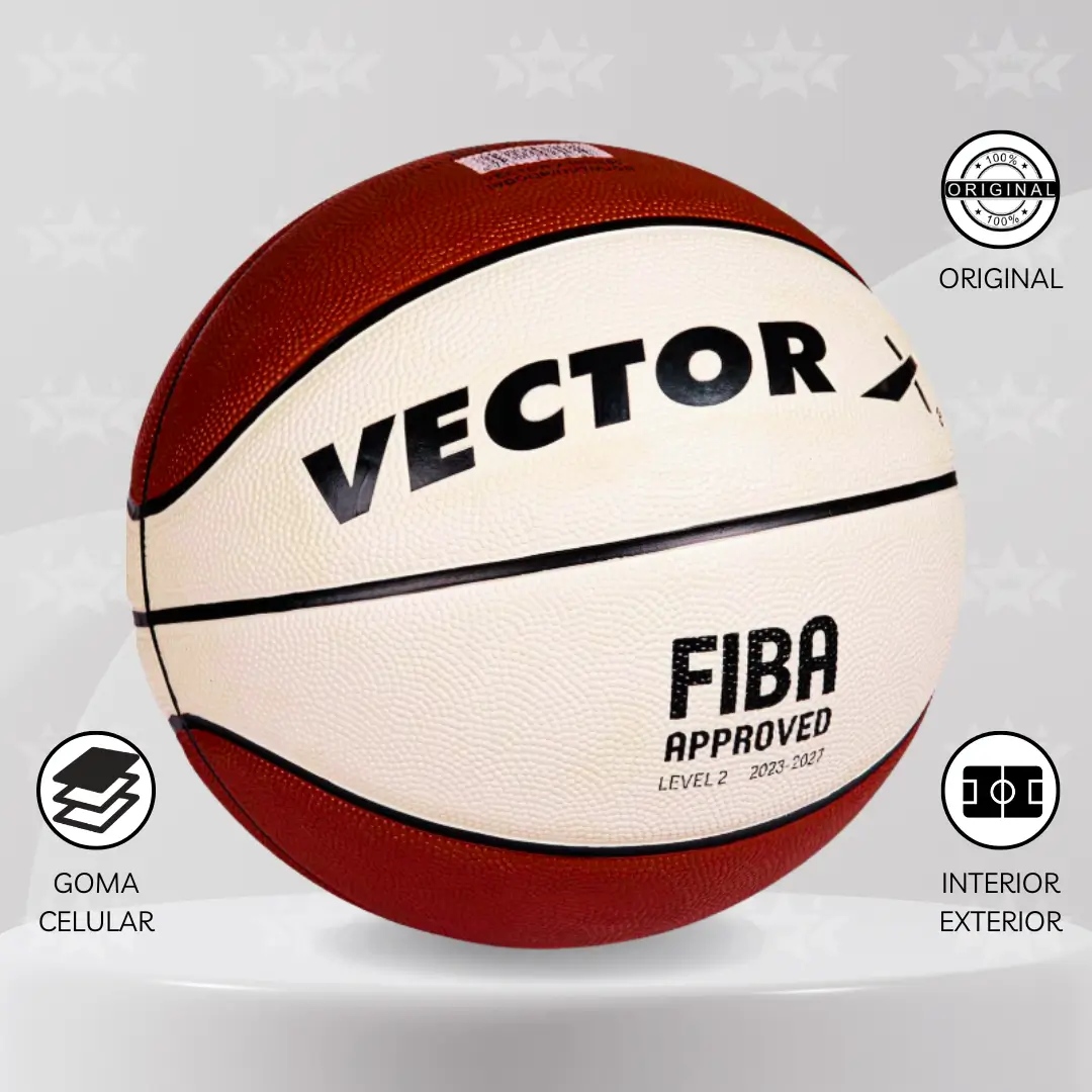 PELOTA DE BÁSQUET VECTOR X HG-200 TALLA #7 - Imagen 6