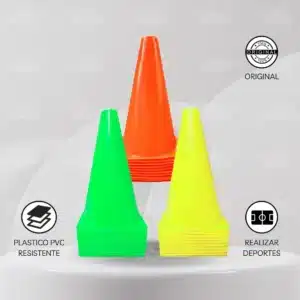 Conos De Entrenamiento - Pvc Resistente