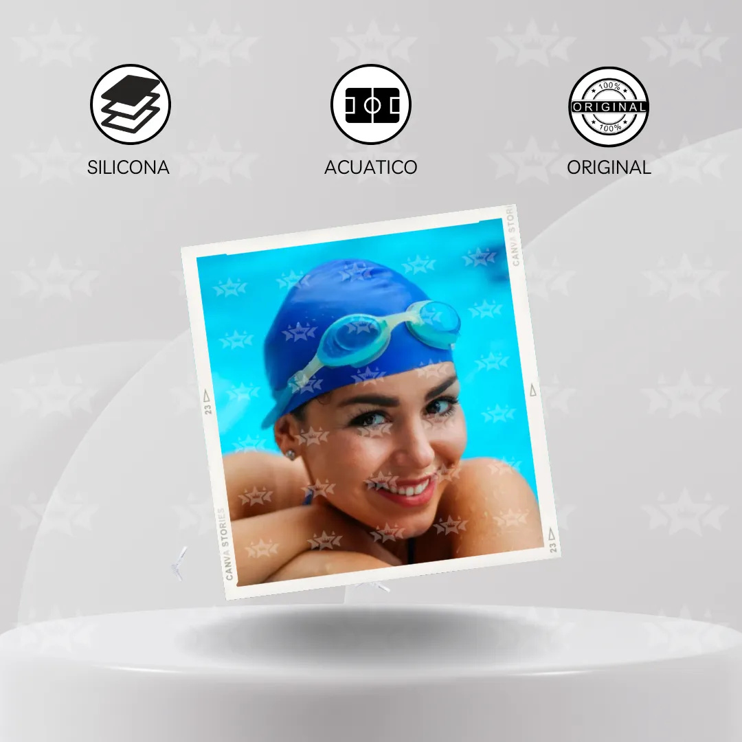 Gorro De Natación - Silicona - Imagen 2