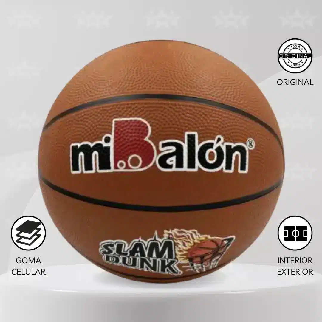 Pelota De Básquet Mi Balón Brown #3