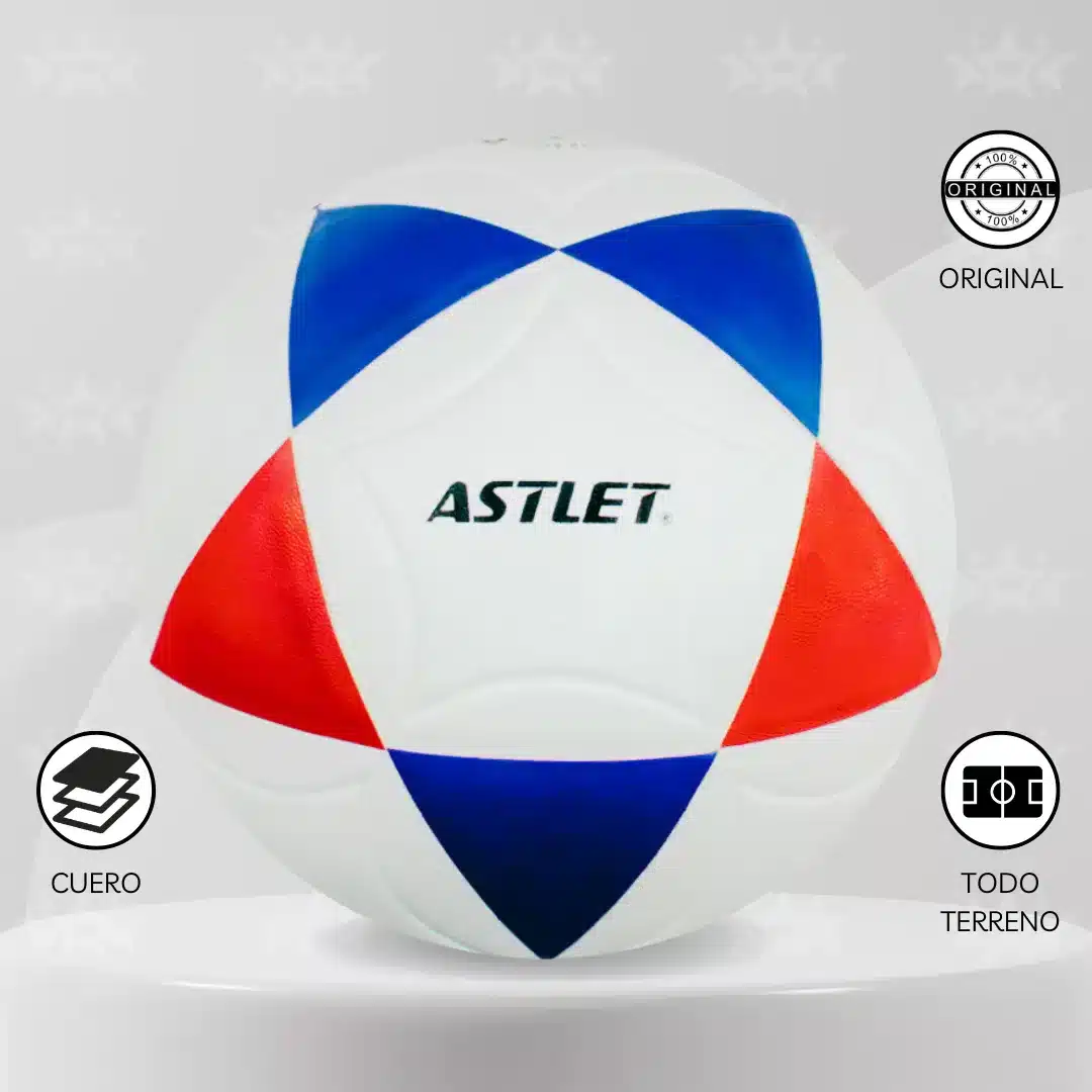 Pelota De Fútbol Astlet Cuero Pu Vulcanizado #4