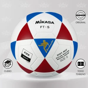 Pelota De Fútbol Mikasa Ft-5 Cuero Fifa #5