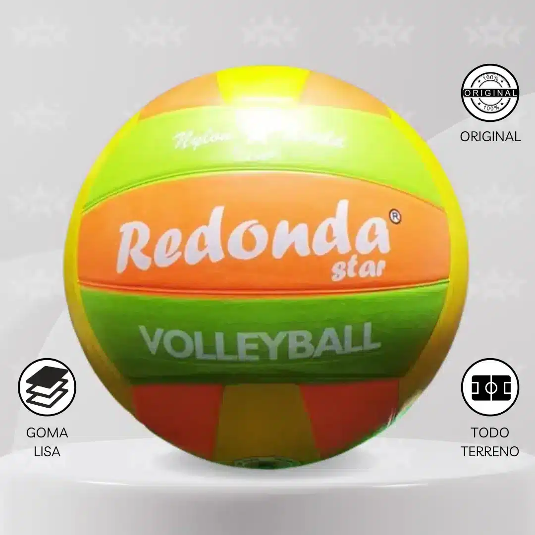 Pelota De Vóley Redonda Goma Lisa #5 - Imagen 7