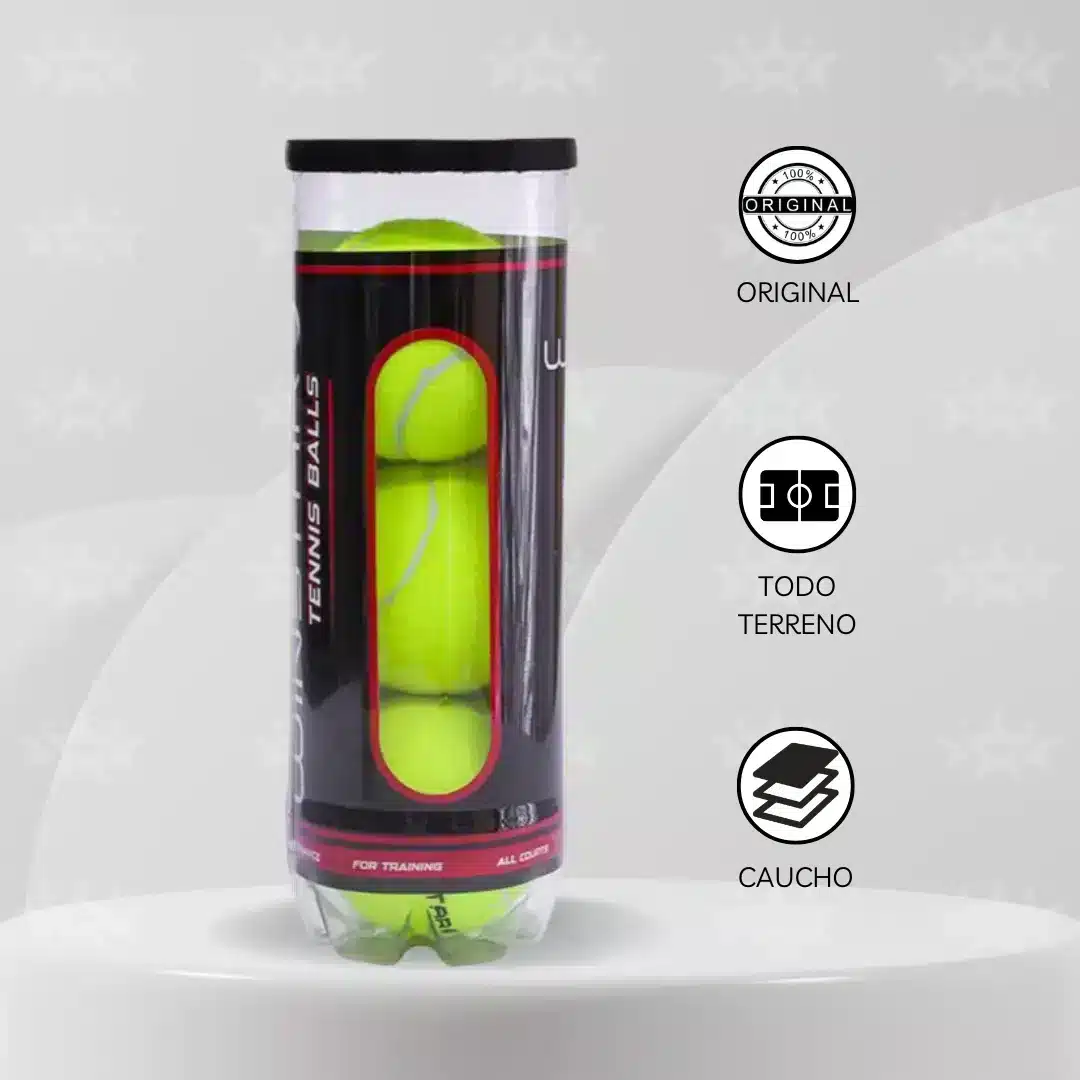 Pelota de Tenis Winstar 3 Unids. - Imagen 2