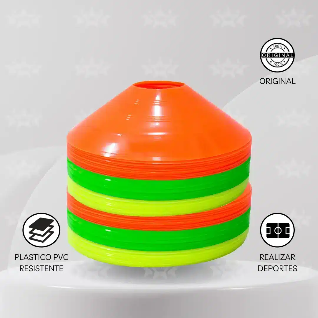 Platillos De Entrenamiento - Pvc Resistente - Imagen 4