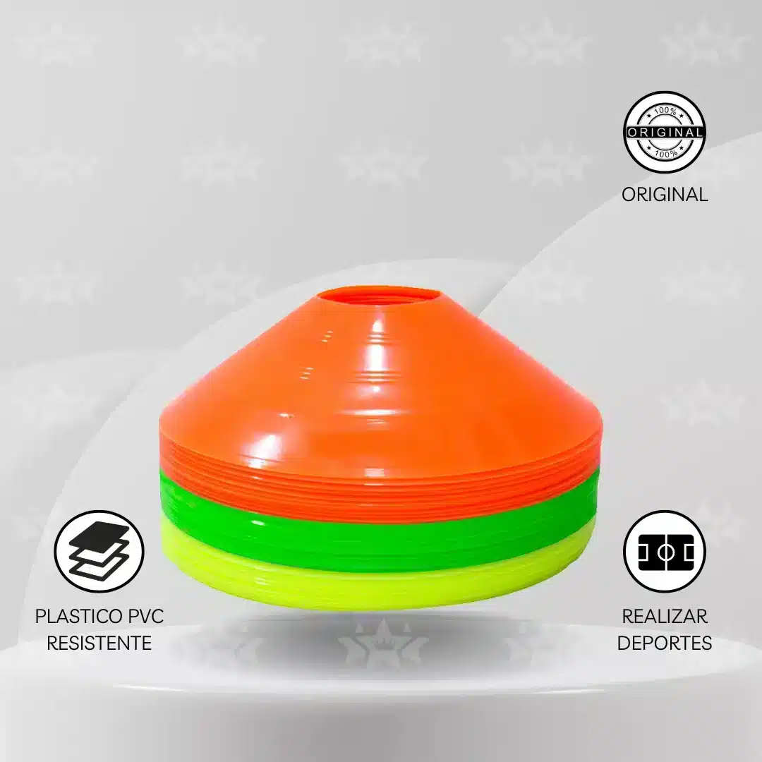 Platillos De Entrenamiento - Pvc Resistente - Imagen 2