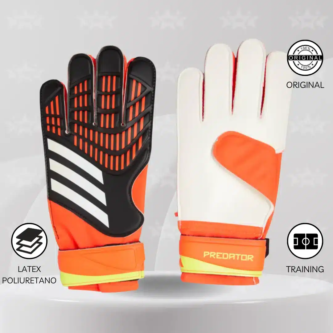 Guantes De Arquero Adidas Predator Training - Naranja Adulto