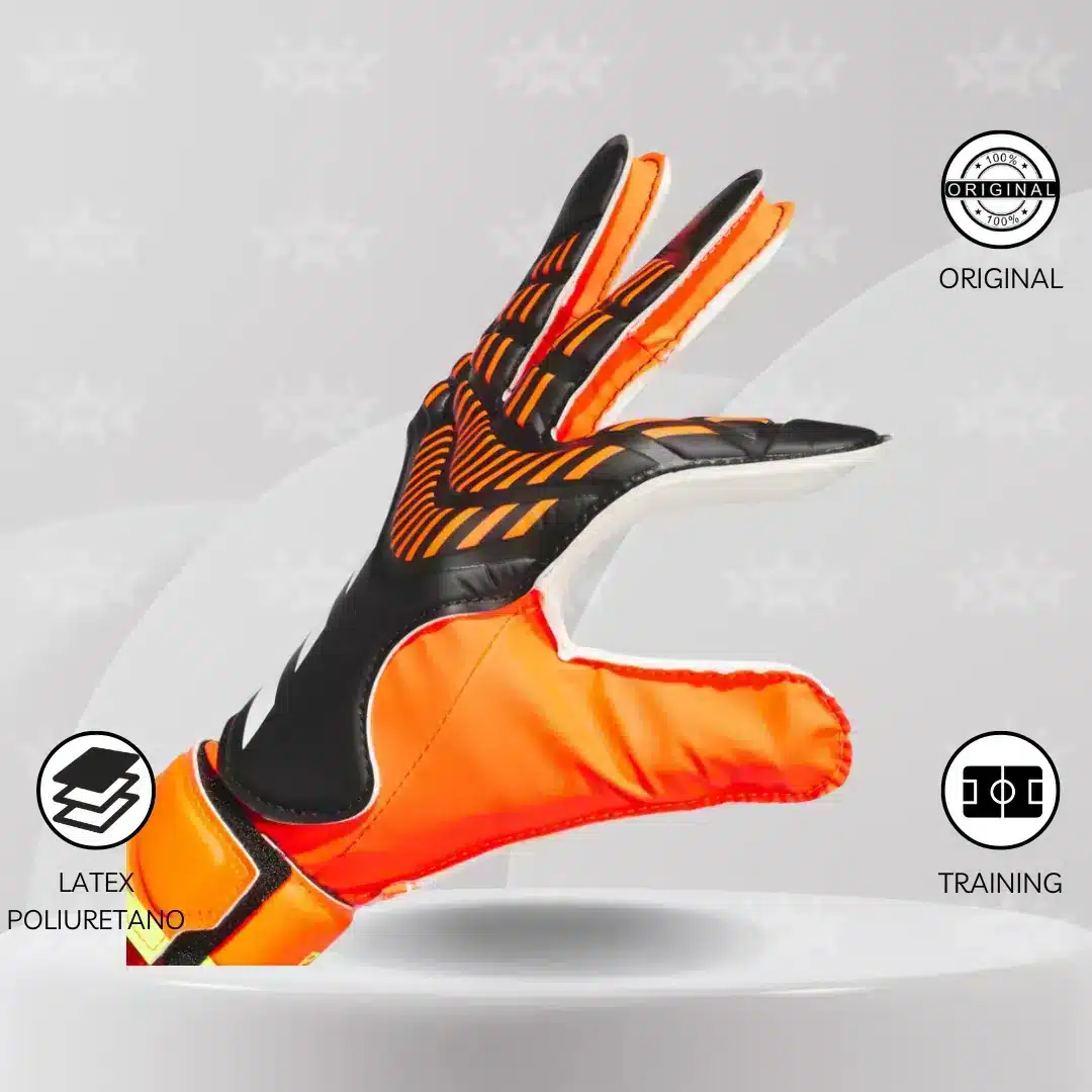 Guantes De Arquero Adidas Predator Training - Naranja Adulto - Imagen 4