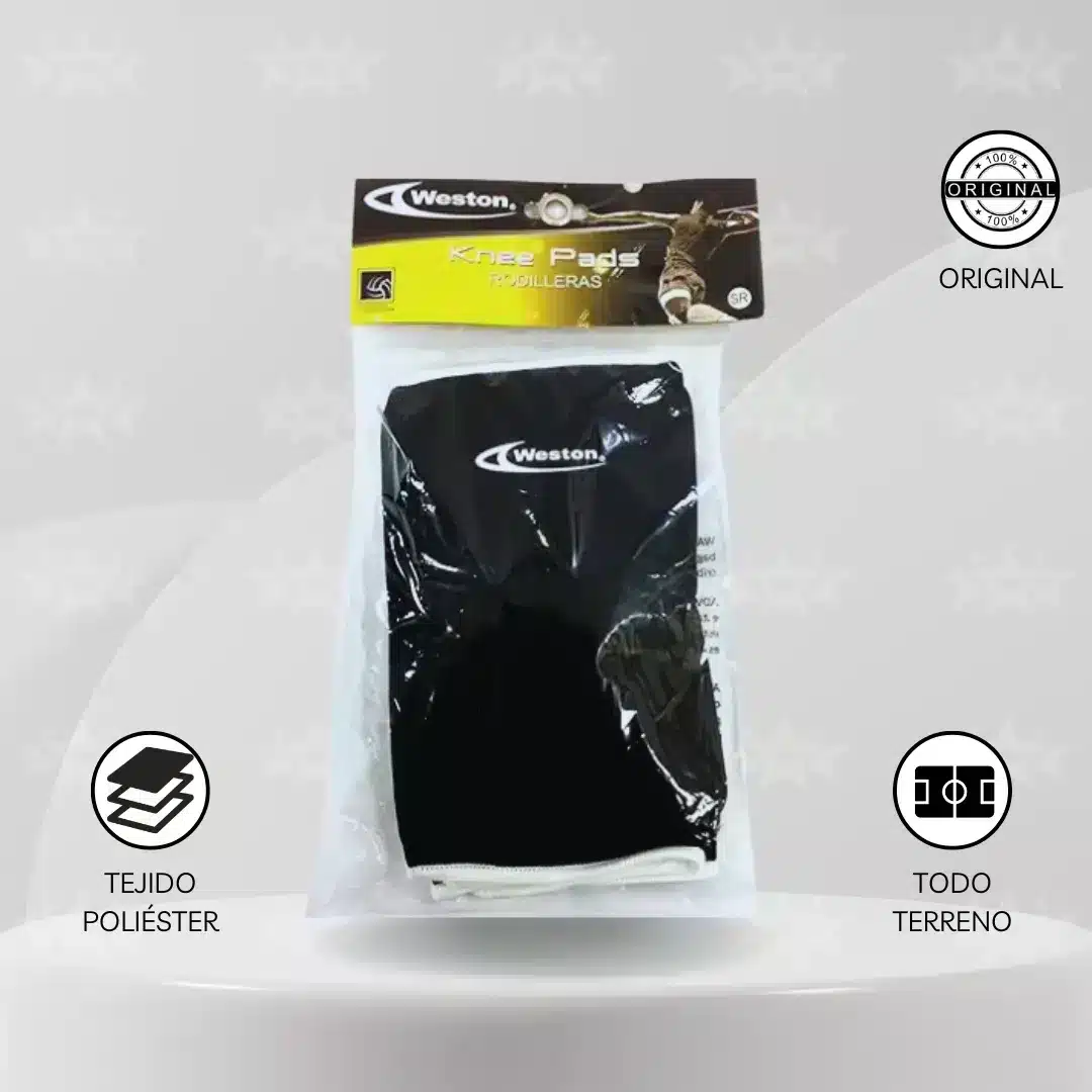 Rodillera Deportiva De Vóley Acolchada Weston - Imagen 2