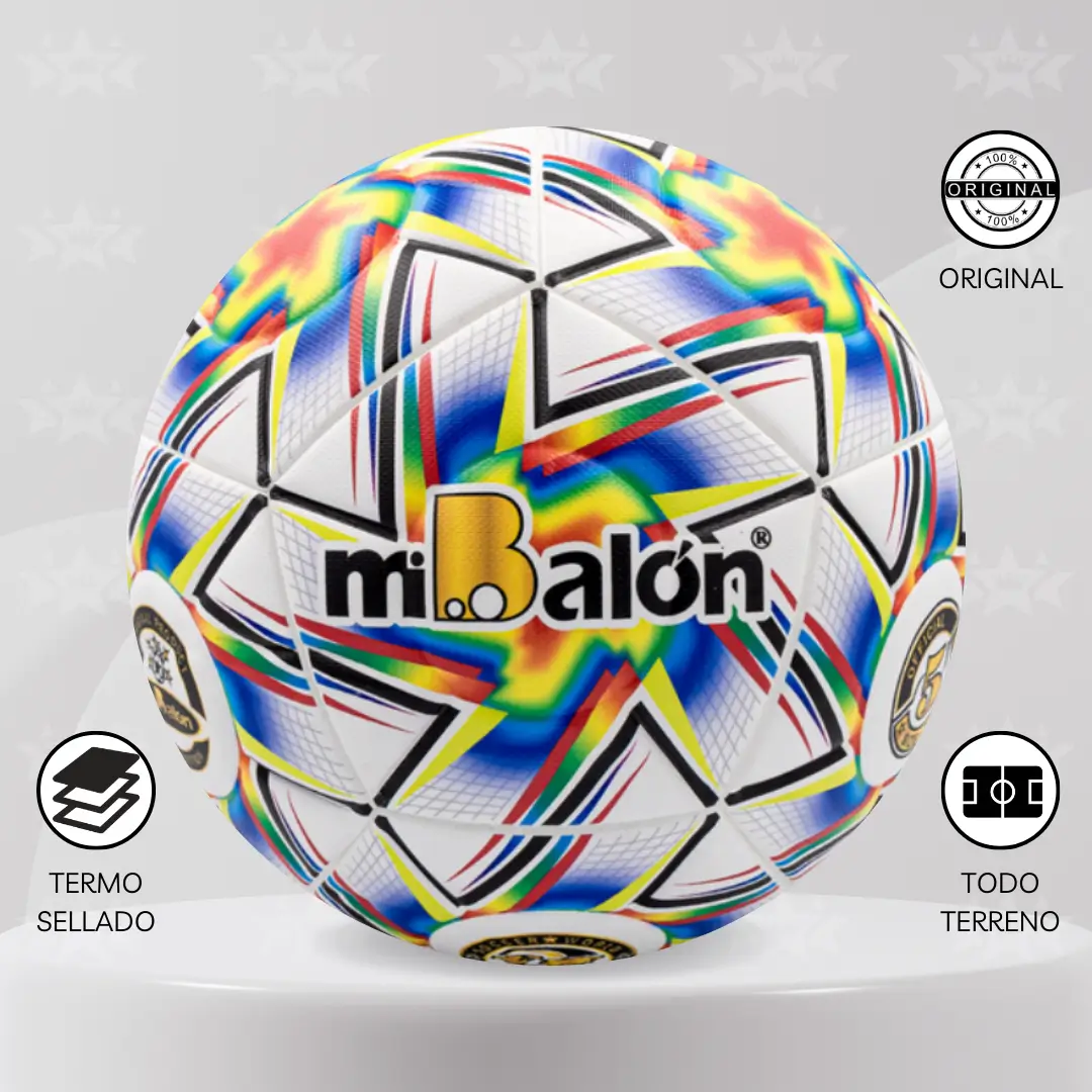 Pelota De Futbol Mi Balón Termosellado Pro Talla #5 – New Generation - Imagen 2