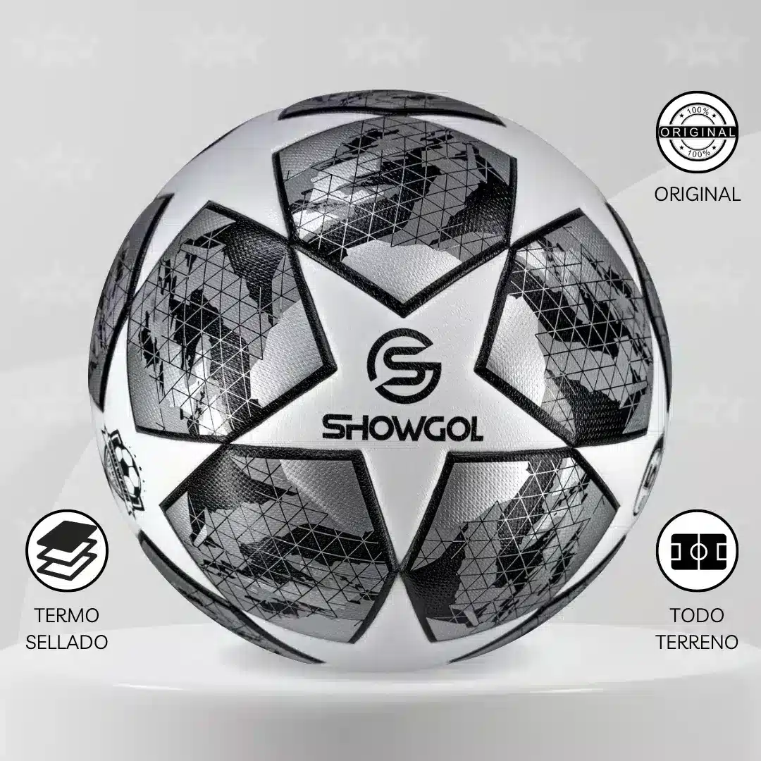 Pelota De Fútbol Showgol Termosellado #5 Diseño Champions