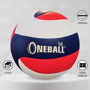 PELOTA DE VOLEY ONEBALL CUERO PU - DISEÑO VB5001 / VB5002